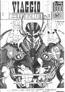 N°0, copertina di Buzzi, Diegoli, Mazzacurati